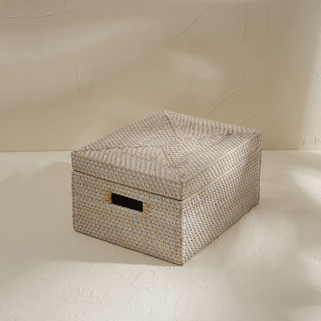 Custom Sized Rattan Storage Baskets