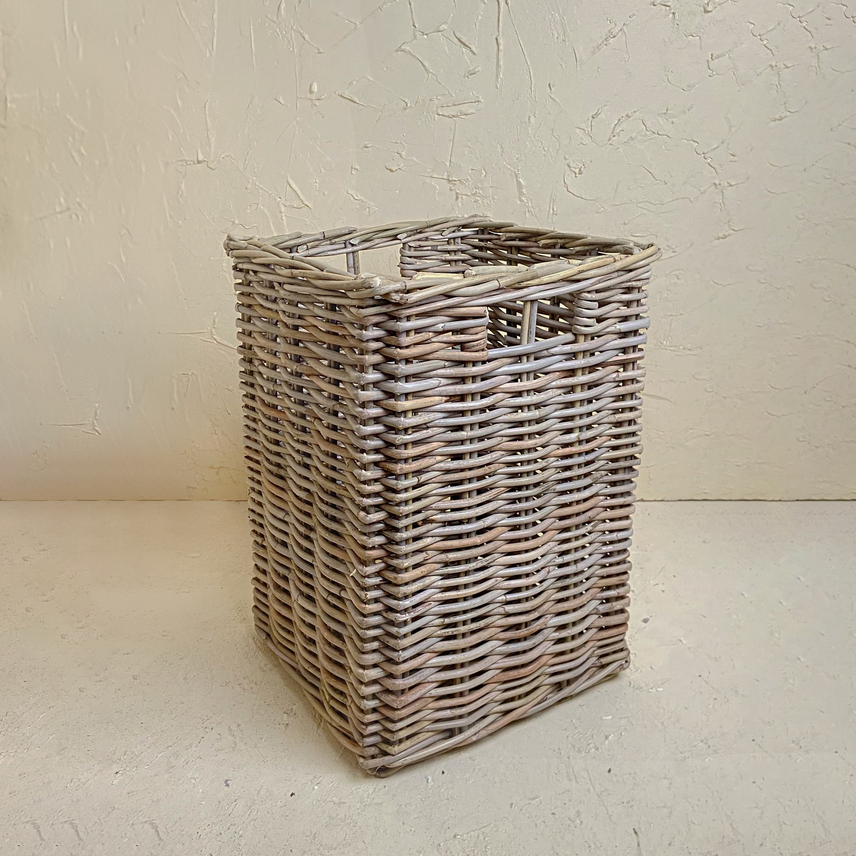 Custom Hand-Woven Wicker Storage Baskets